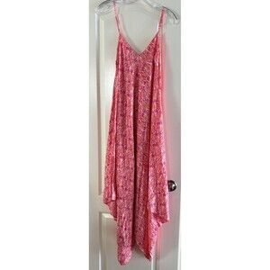 Vineyard Vines Women’s Maxi Sundress - Size Large -Pink Beach  Summer